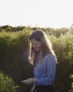 Emily Erb in the Fields